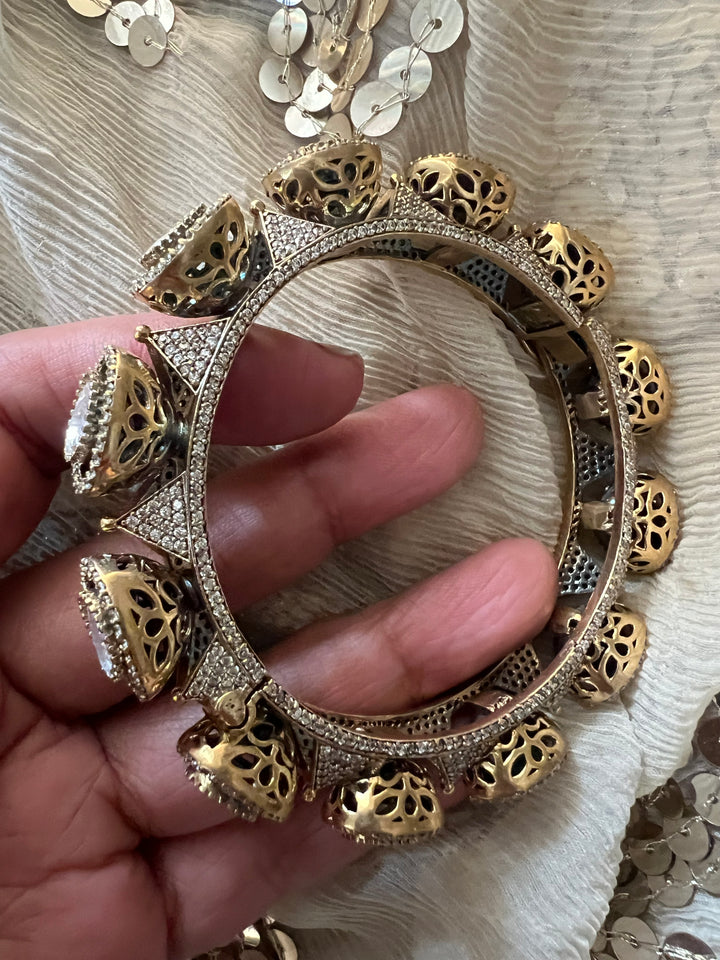 SHIVKA Victorian CZ Bangle