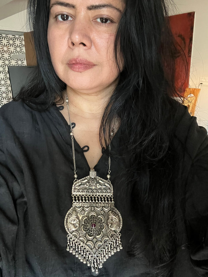 SHIVKA Pure 925 Silver Necklace