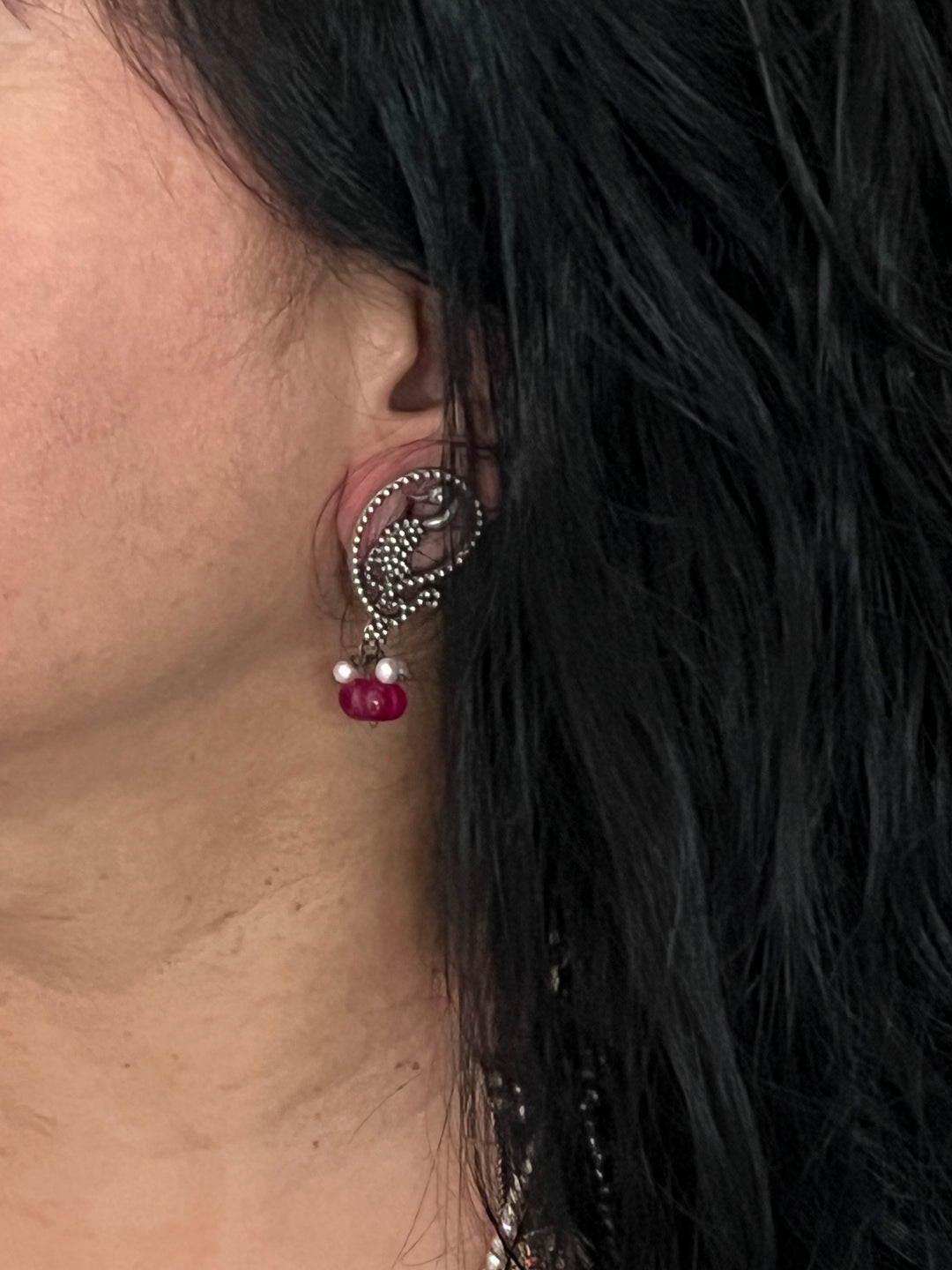 Antique Designer Fusion Necklace Set - Elevate Your Festive Look