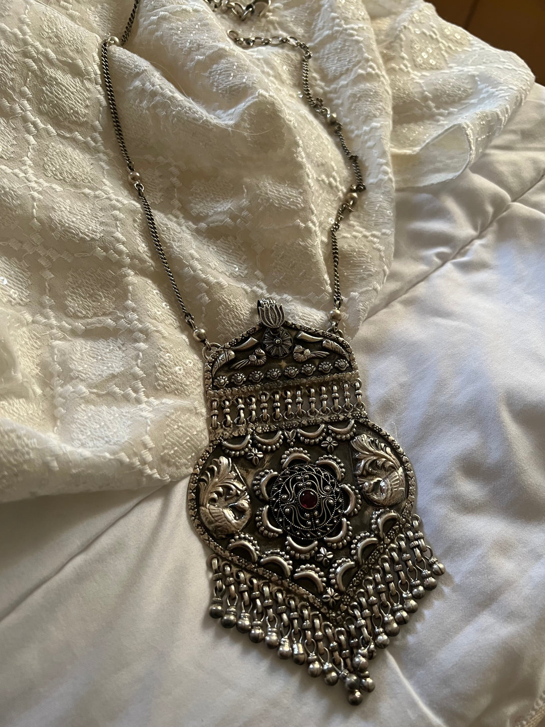 SHIVKA Pure 925 Silver Necklace