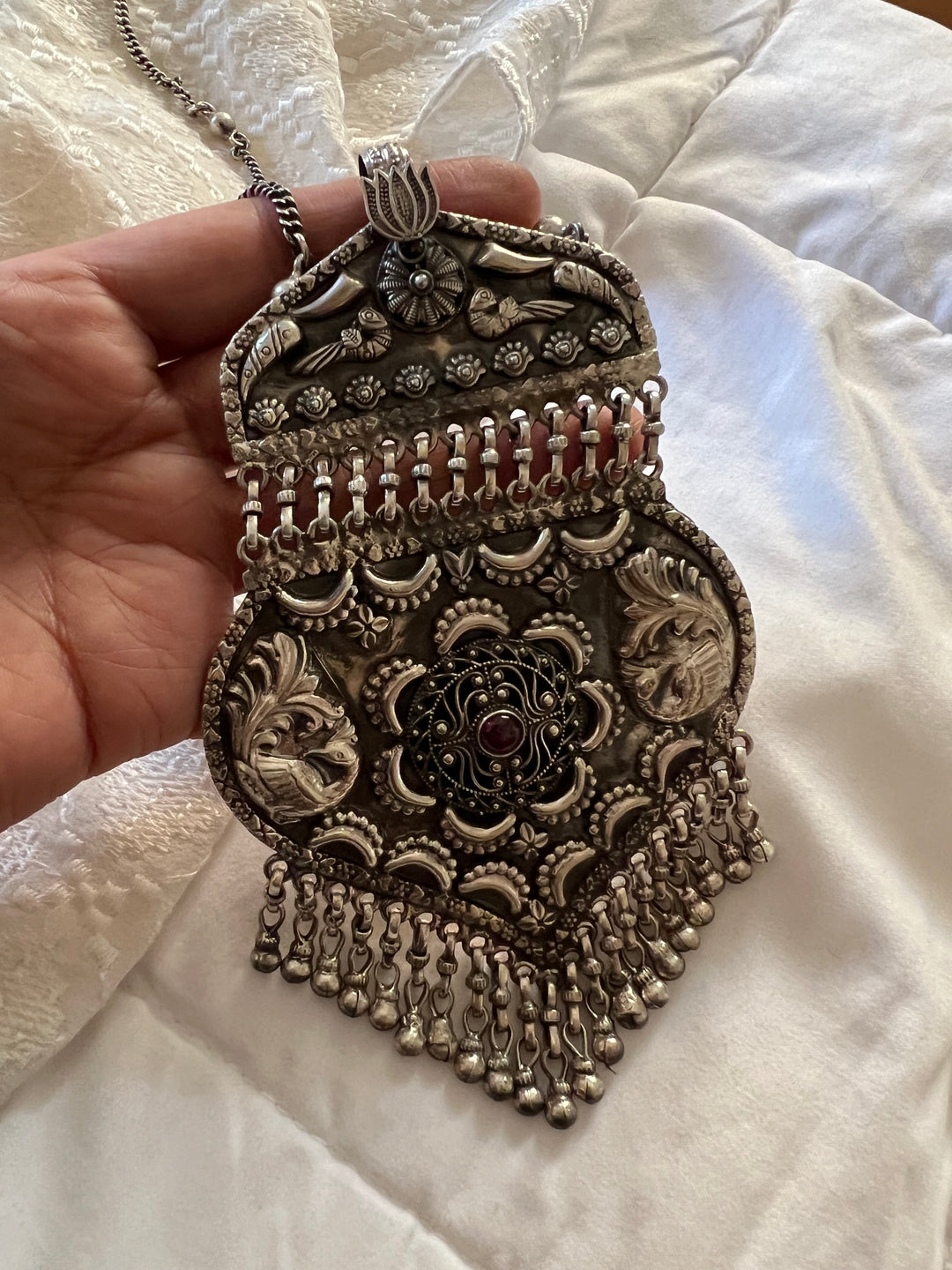 SHIVKA Pure 925 Silver Necklace