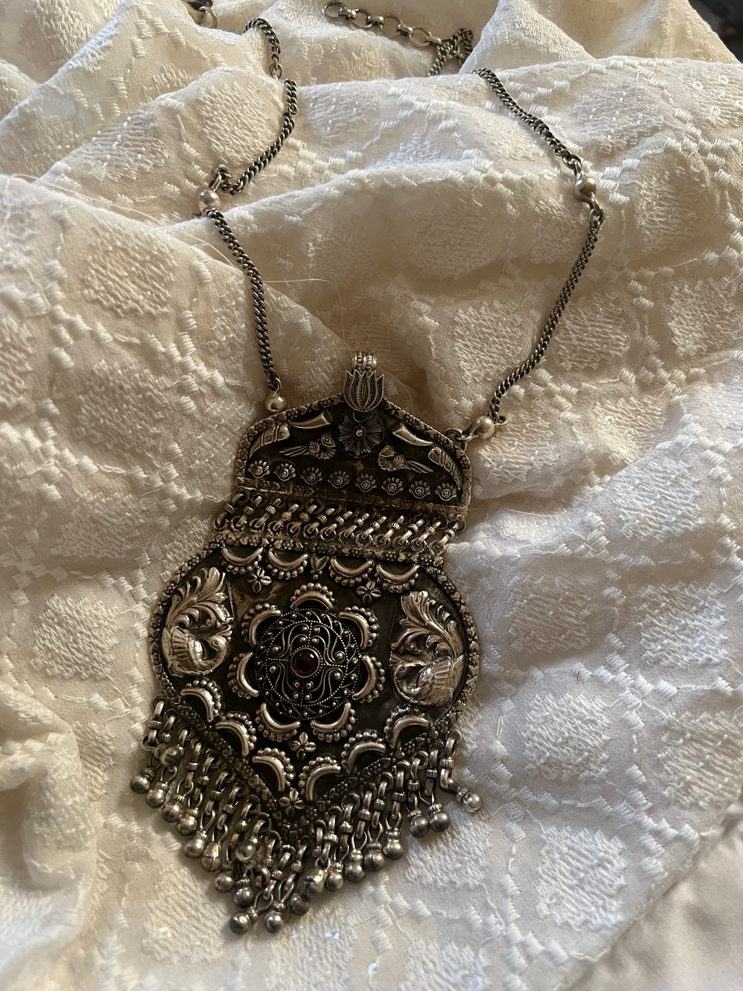 SHIVKA Pure 925 Silver Necklace