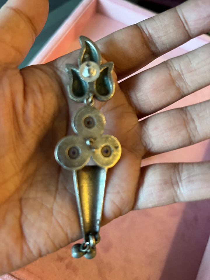 Antique Brass Danglers