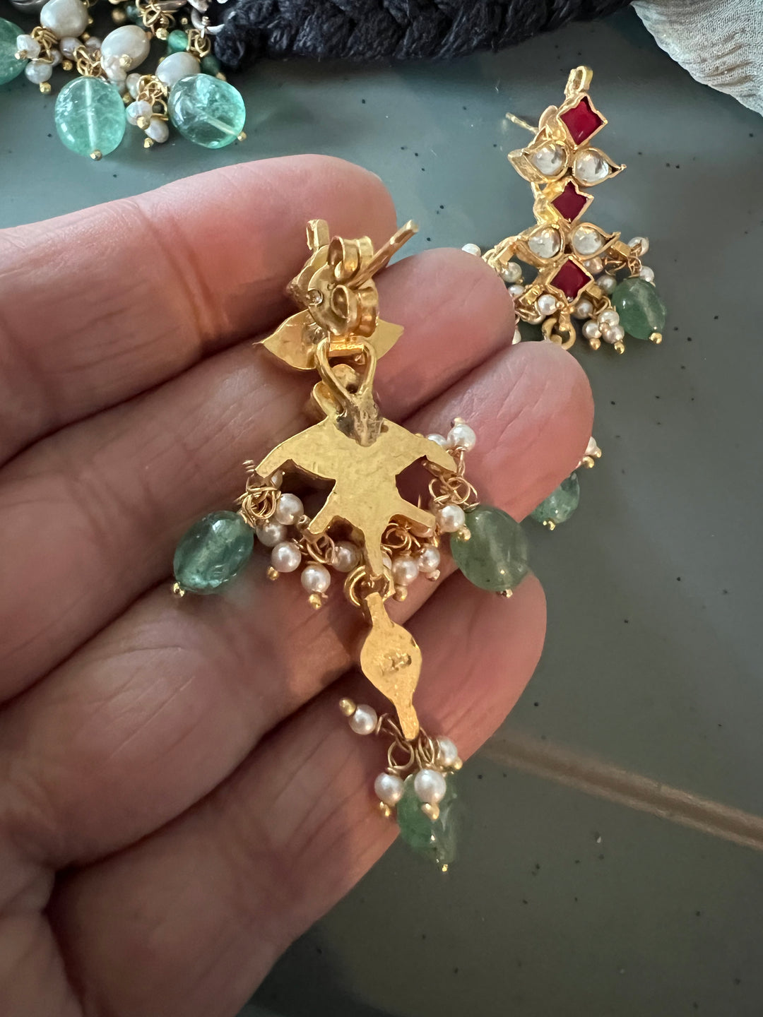 Choker Pendant Freshwater Pearls 925 Silver Necklace Set