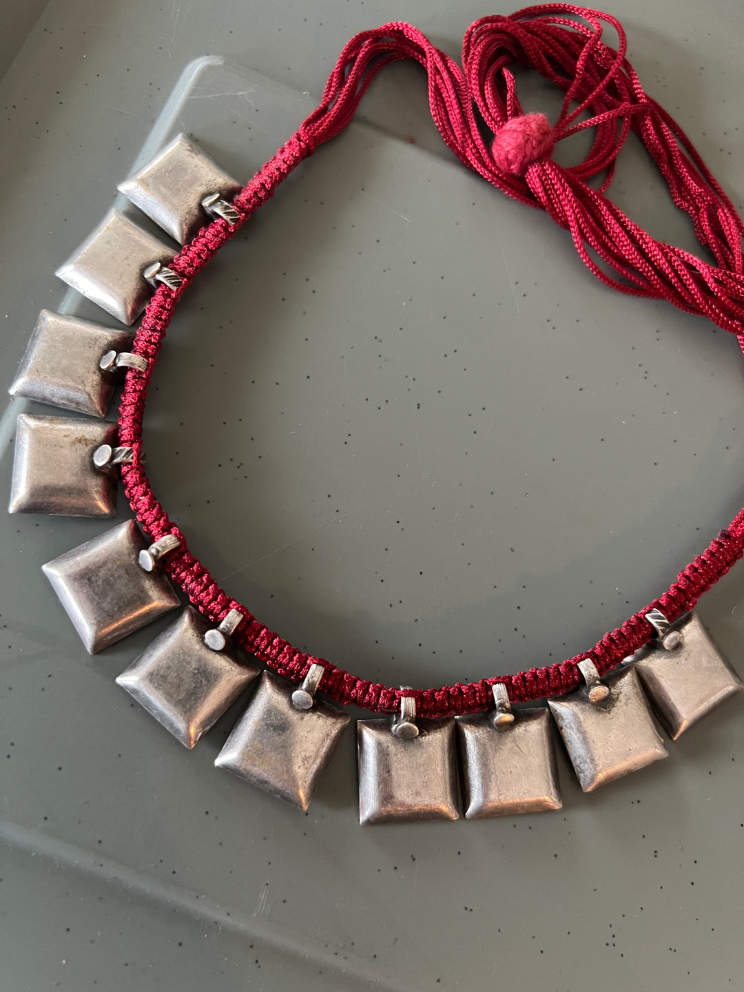 Smart Tribal Brass Necklace