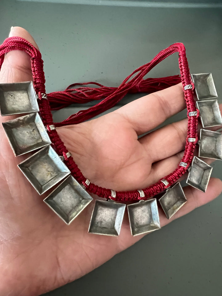 Smart Tribal Brass Necklace