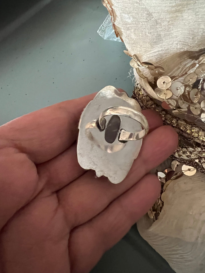 Statement Natural Gemstone Ring