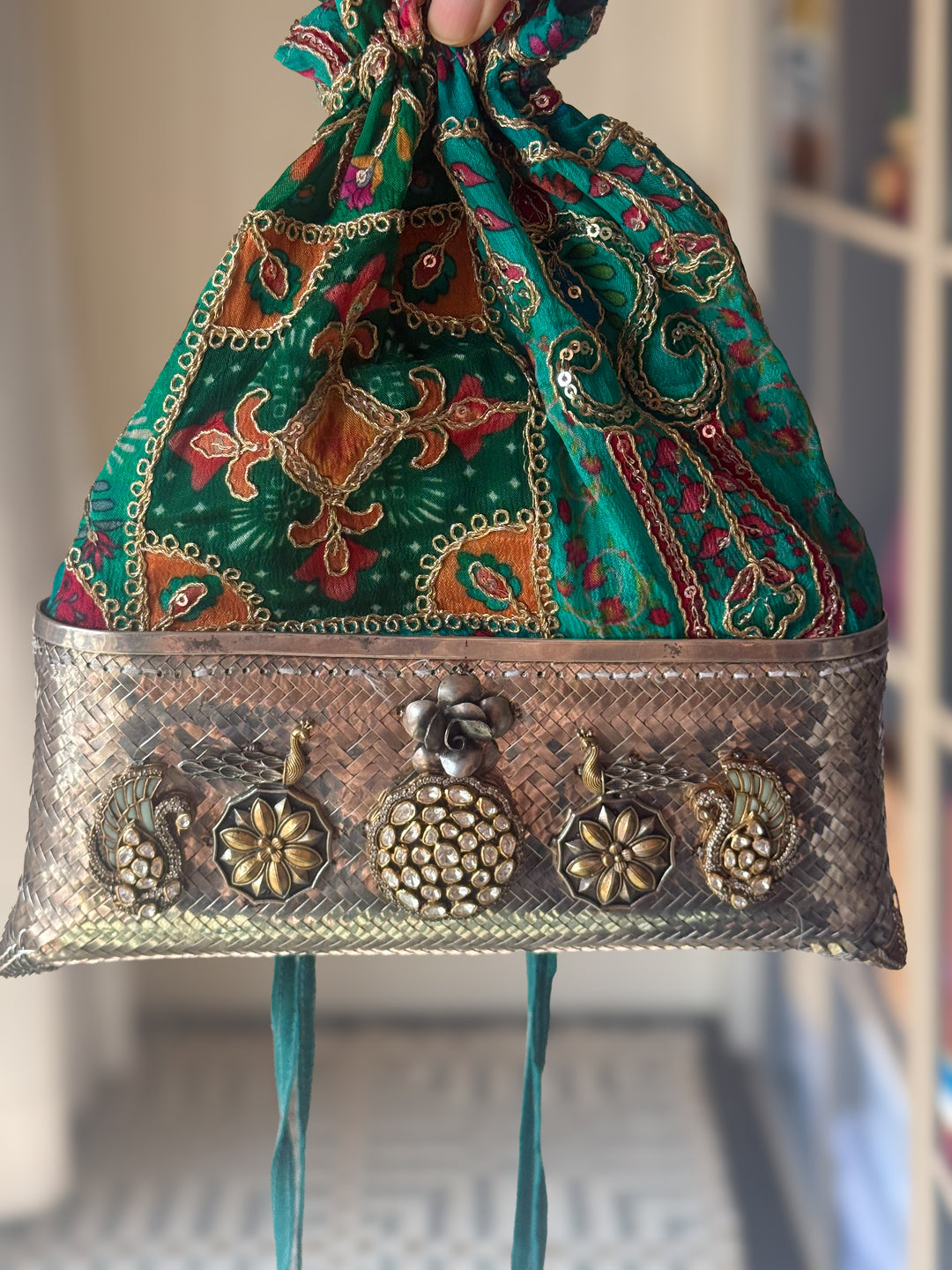 One of a Kind 925 Silver Purse Bag | SHIVKA