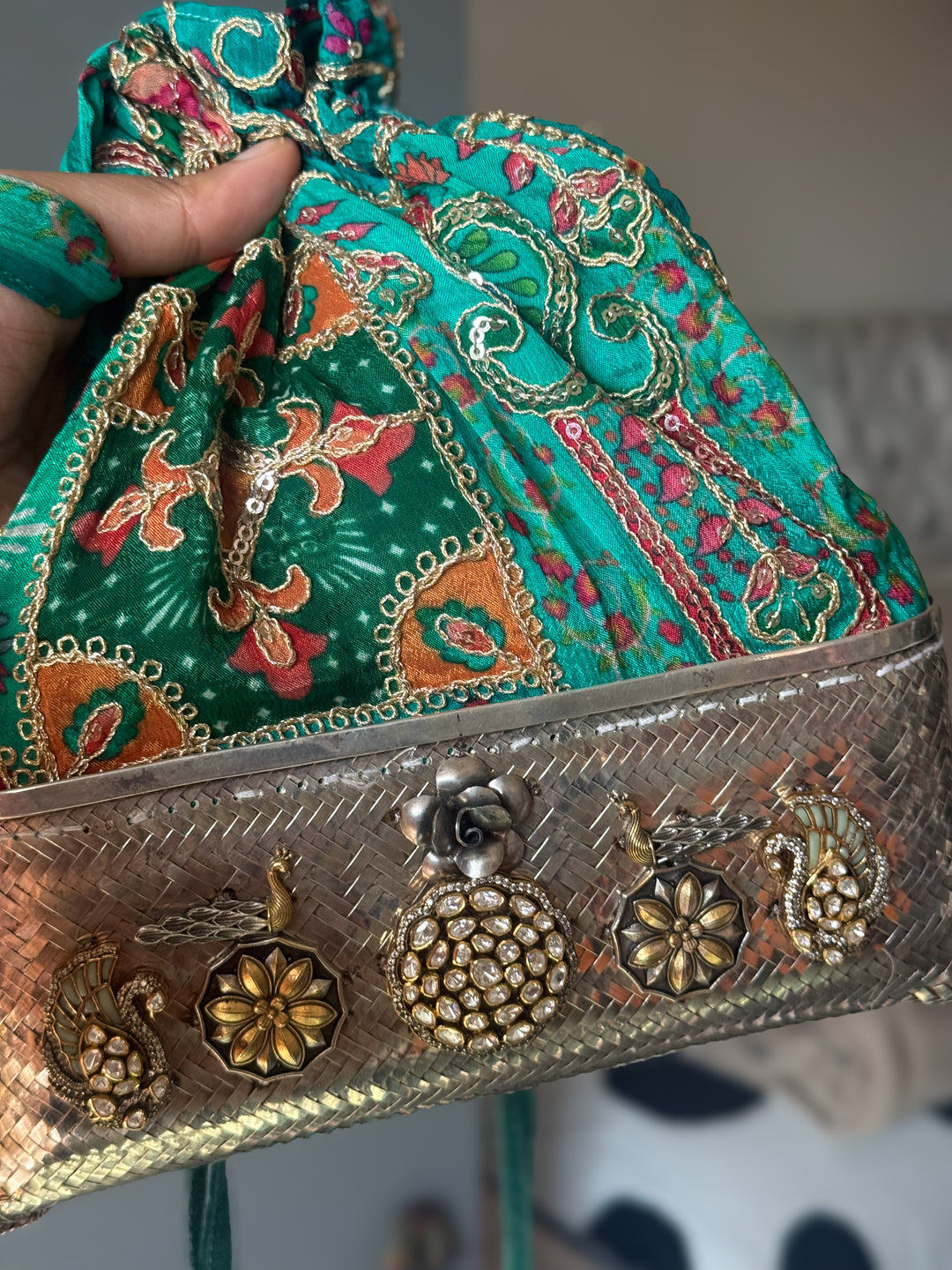 One of a Kind 925 Silver Purse Bag | SHIVKA