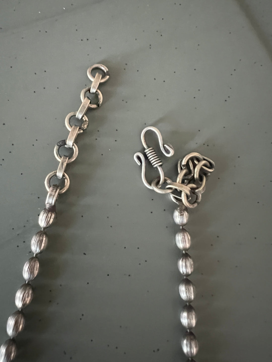 Twin Peacocks Antique Brass Necklace