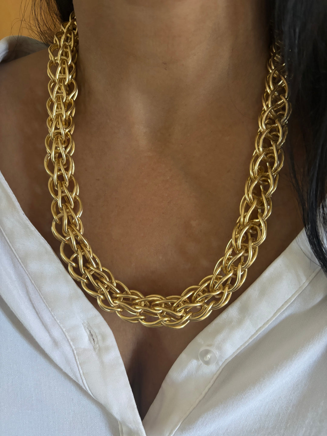 Exquisite Brass Necklace - Premium Quality Craftsmanship