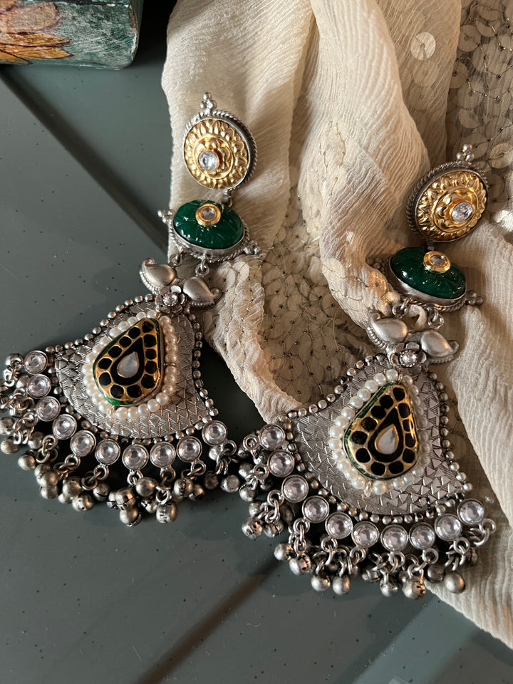 Statement Earrings with High-Quality Materials