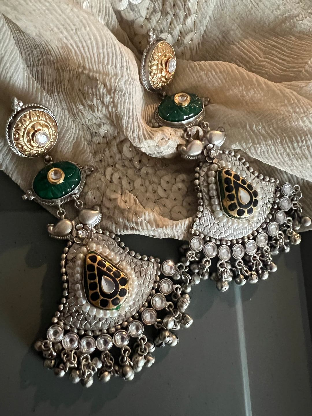 Statement Earrings with High-Quality Materials