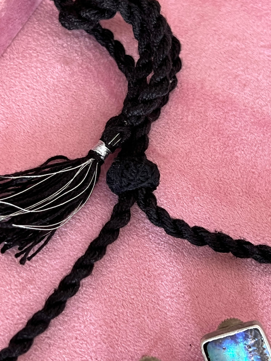 Exquisite Carved Stone Fusion Necklace Set - Premium Brass Craftsmanship