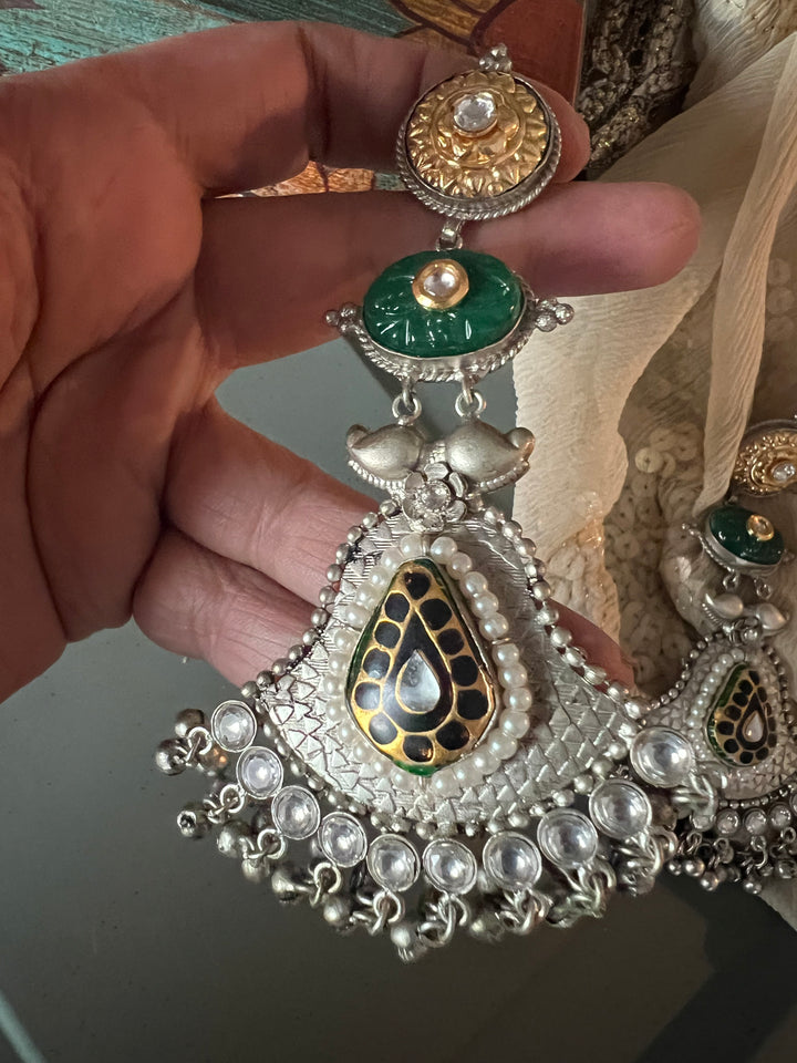 Statement Earrings with High-Quality Materials