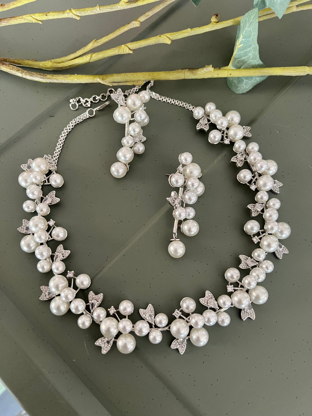 Classy Pearl and Diamond Necklace Set - Unmatched Quality and Style