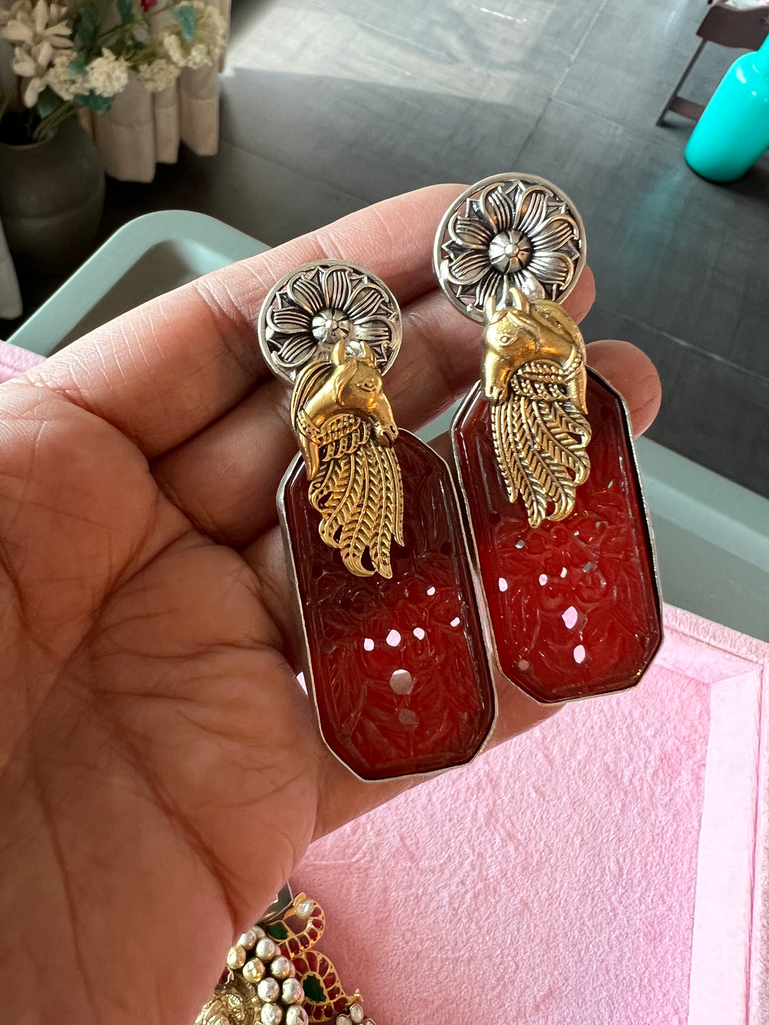 Exquisite 925 Silver Fusion Jewelry Set