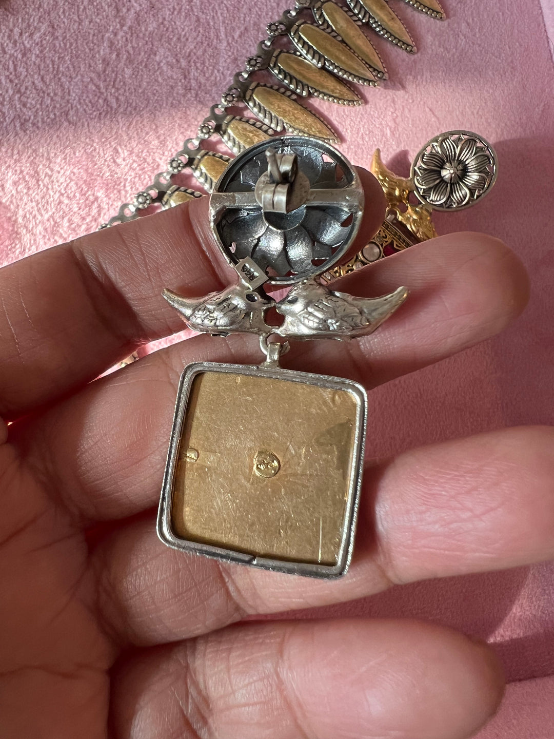 Exquisite 925 Silver Fusion Jewelry Set