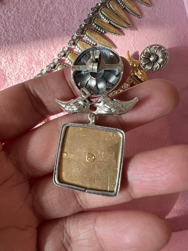 Exquisite 925 Silver Fusion Jewelry Set