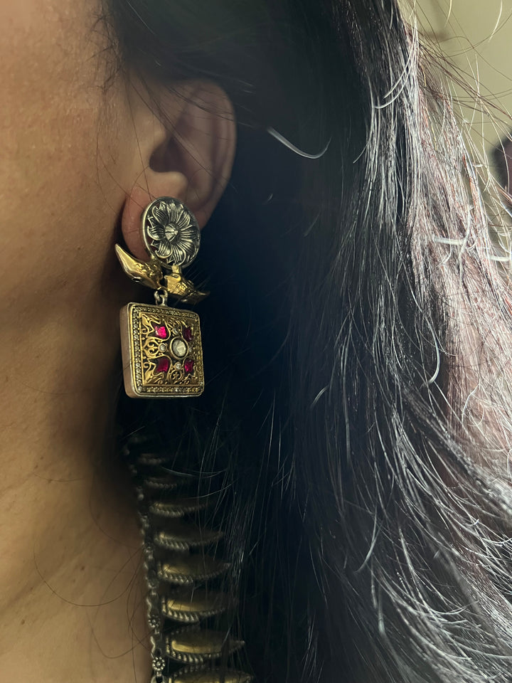 Exquisite 925 Silver Fusion Jewelry Set