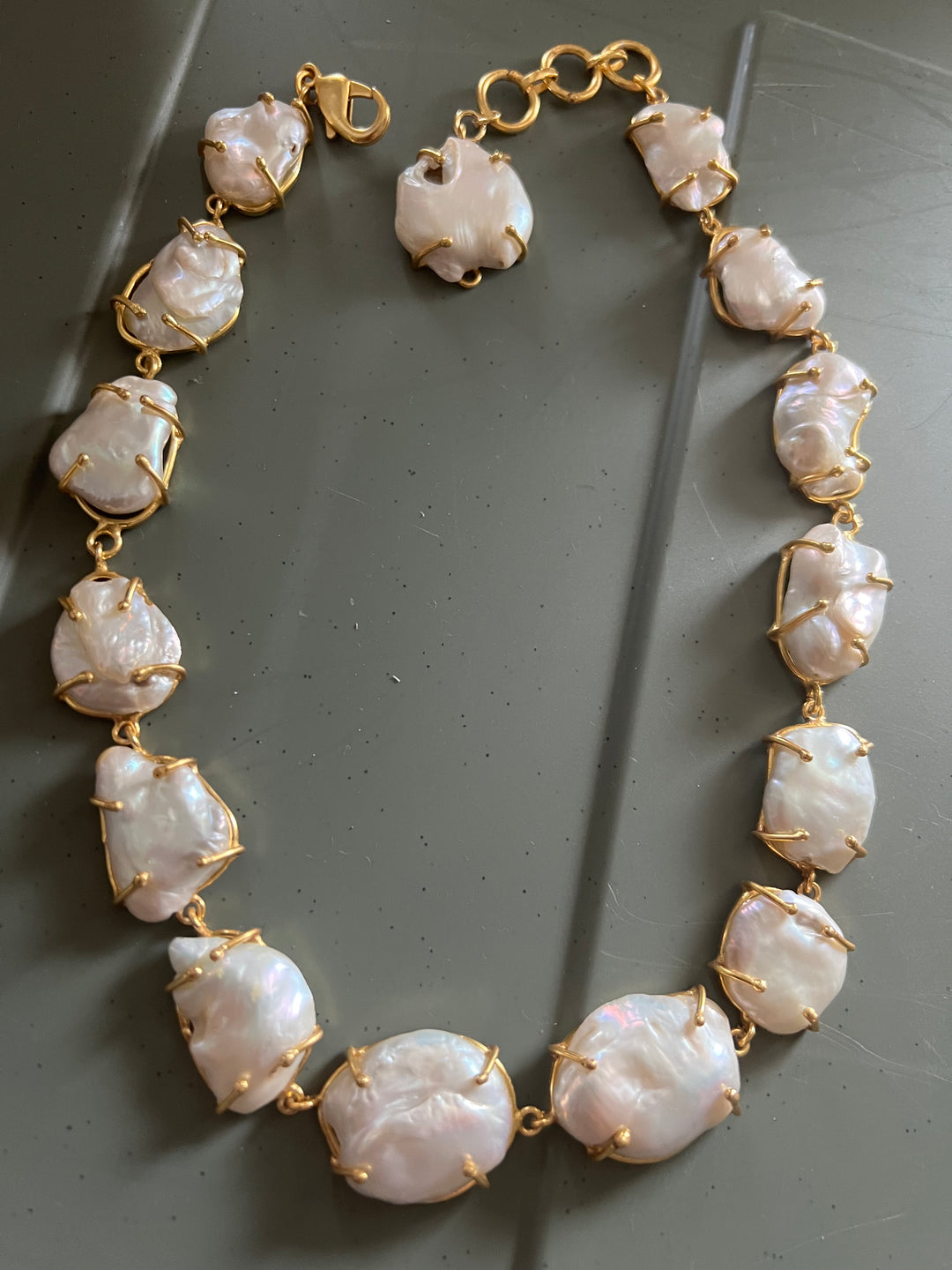 Natural Baroque Pearl Necklace – SHIVKA