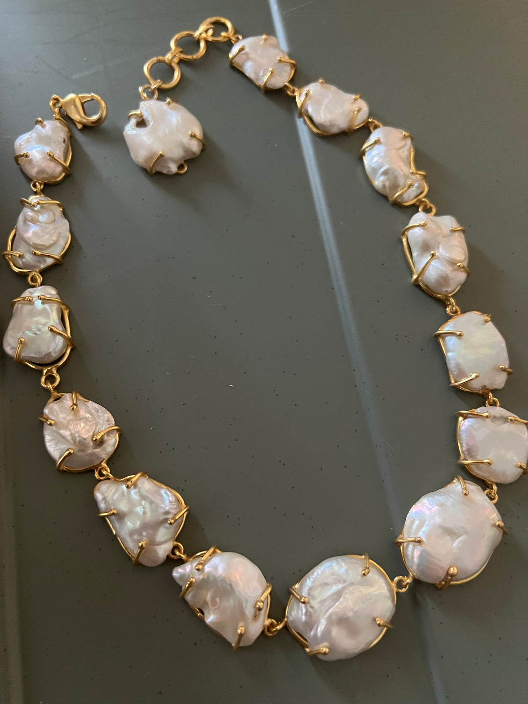 Natural Baroque Pearl Necklace – SHIVKA