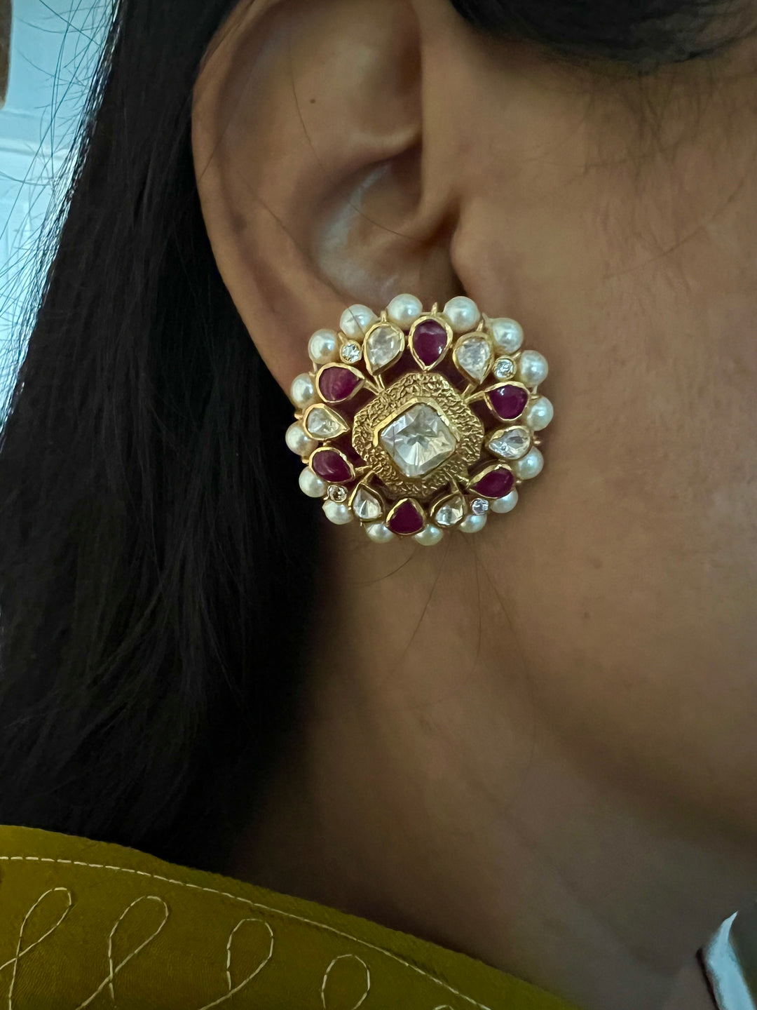 Pure 925 Silver Stud Earrings