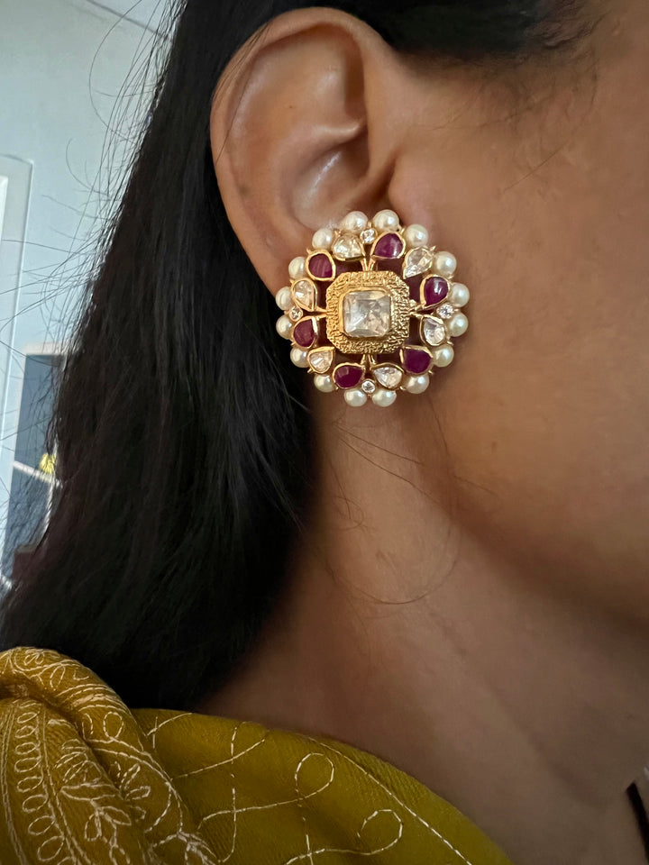 Pure 925 Silver Stud Earrings