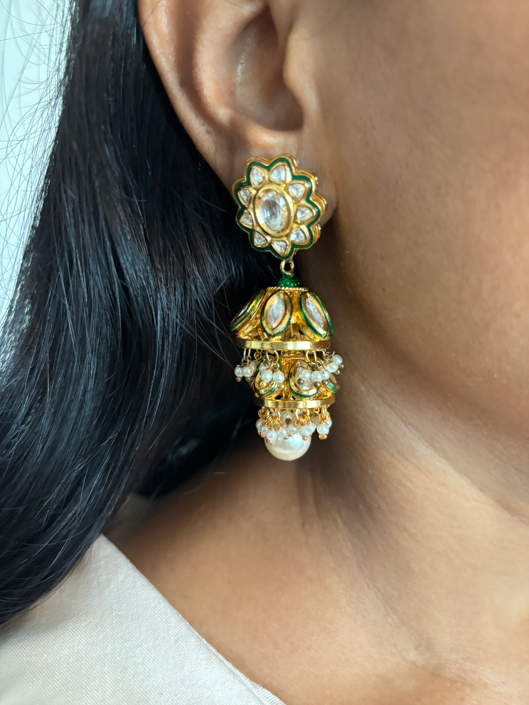Elegant Jhumka Earrings - Premium Quality, Exquisite Craftsmanship