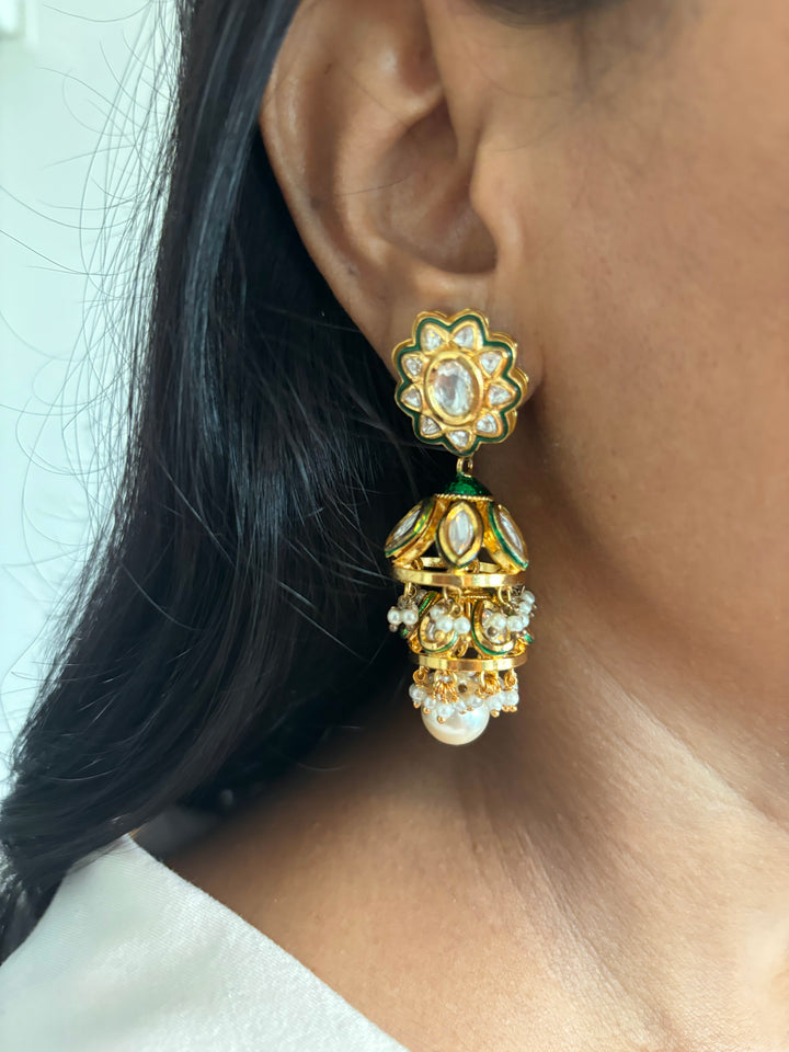 Elegant Jhumka Earrings - Premium Quality, Exquisite Craftsmanship