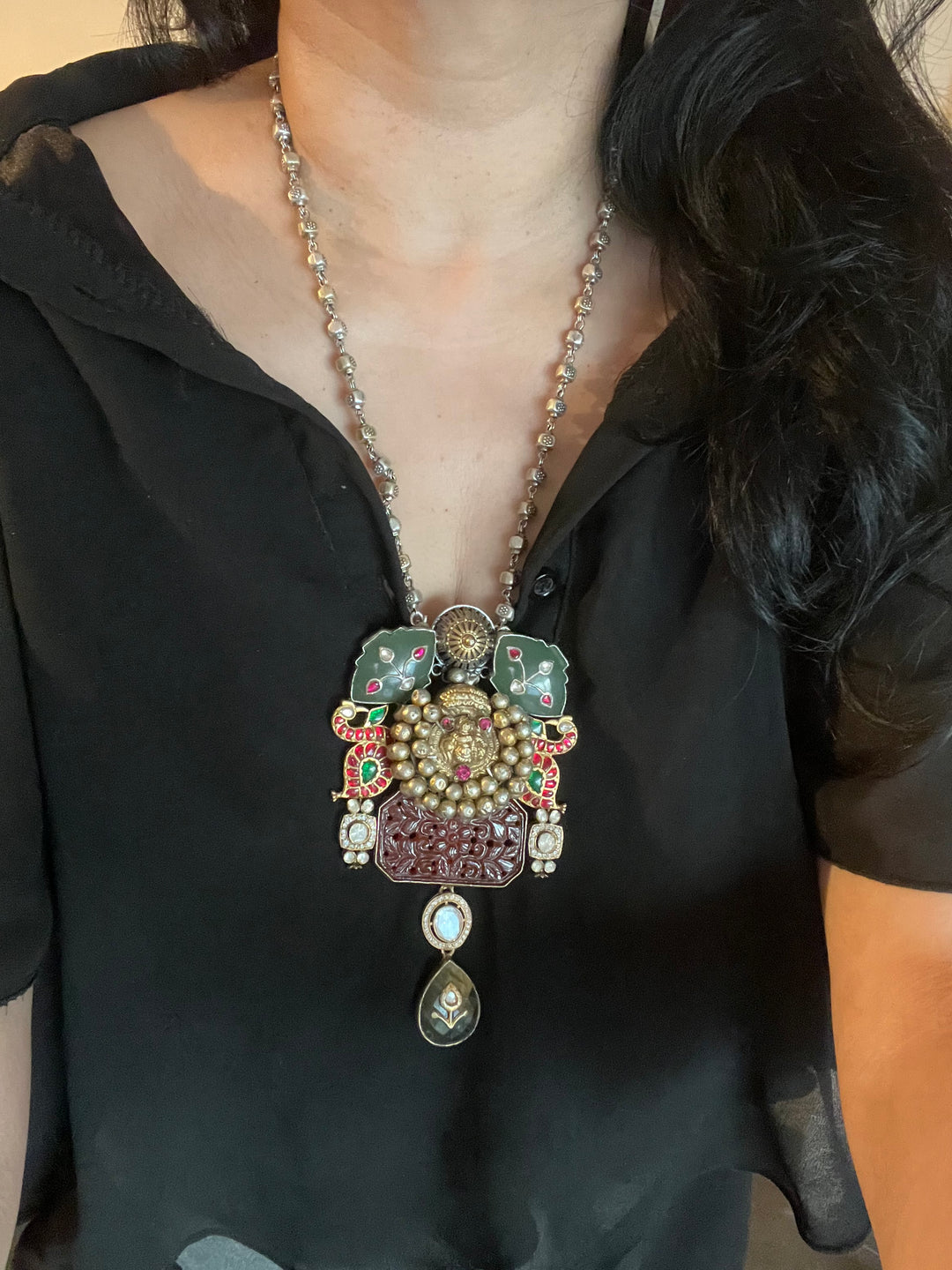 Exquisite 925 Silver Fusion Jewelry Set