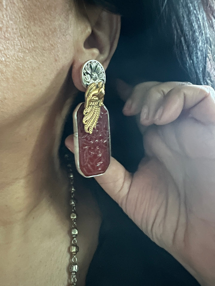 Exquisite 925 Silver Fusion Jewelry Set