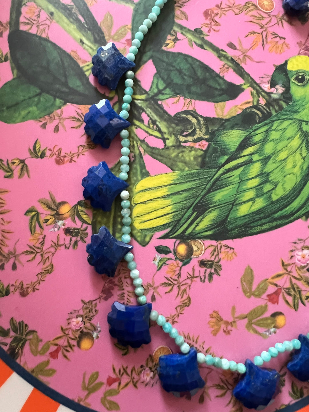 Lapis & Amazonite Necklace – SHIVKA