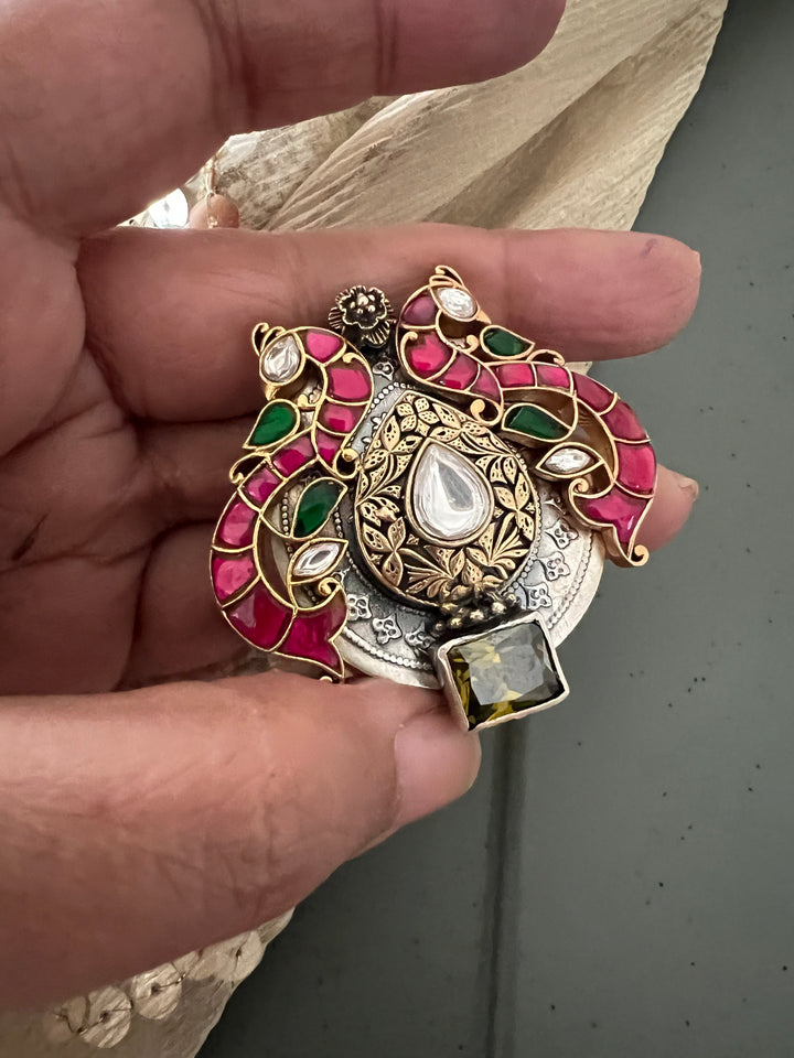 Statement Big 925 Silver Ring – Crafted for Elegance