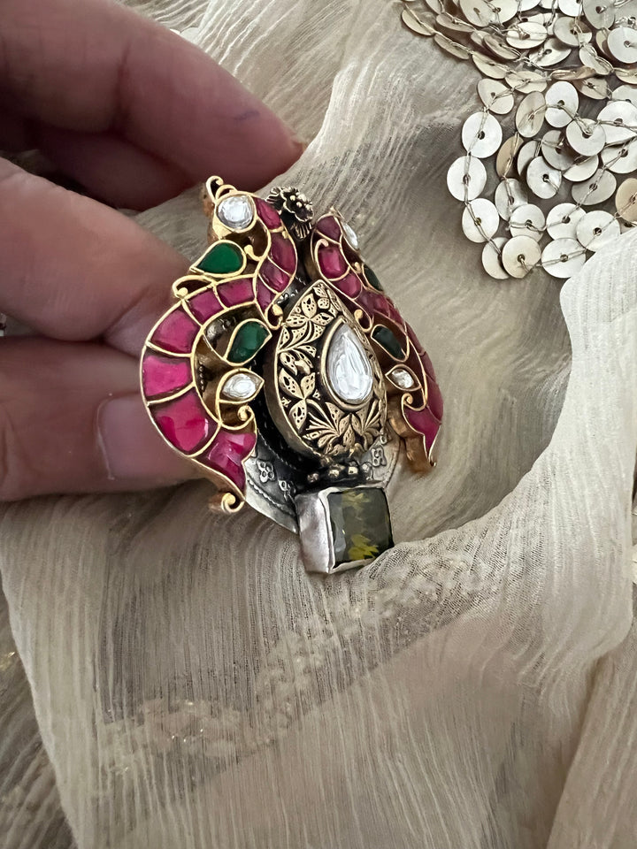 Statement Big 925 Silver Ring – Crafted for Elegance