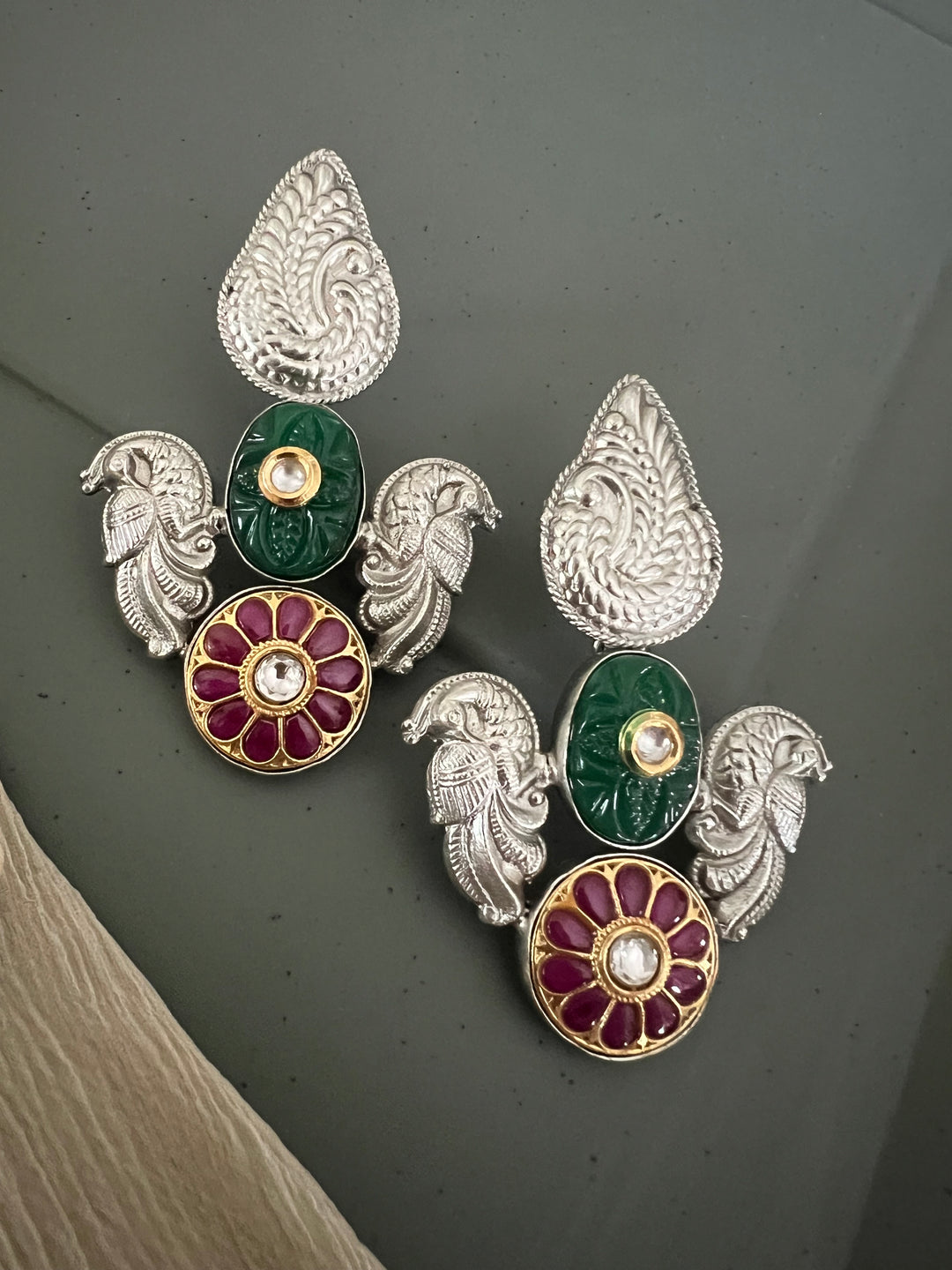 Statement Earrings with High-Quality Materials