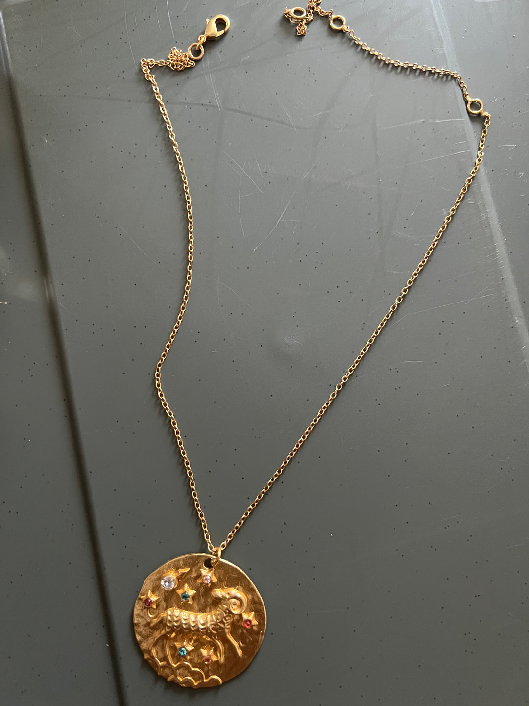 Taurus Zodiac Gemstone Pendant – SHIVKA