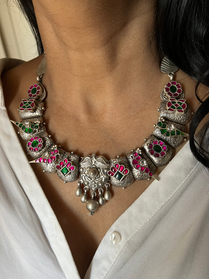 SHIVKA VINTAGE Pure 925 Silver Necklace