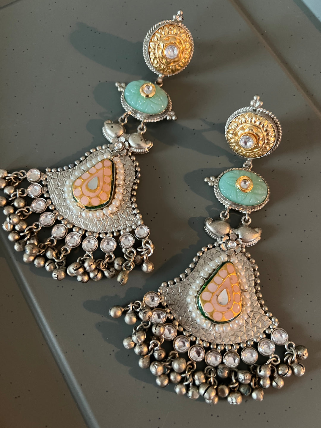 Statement Earrings with High-Quality Materials