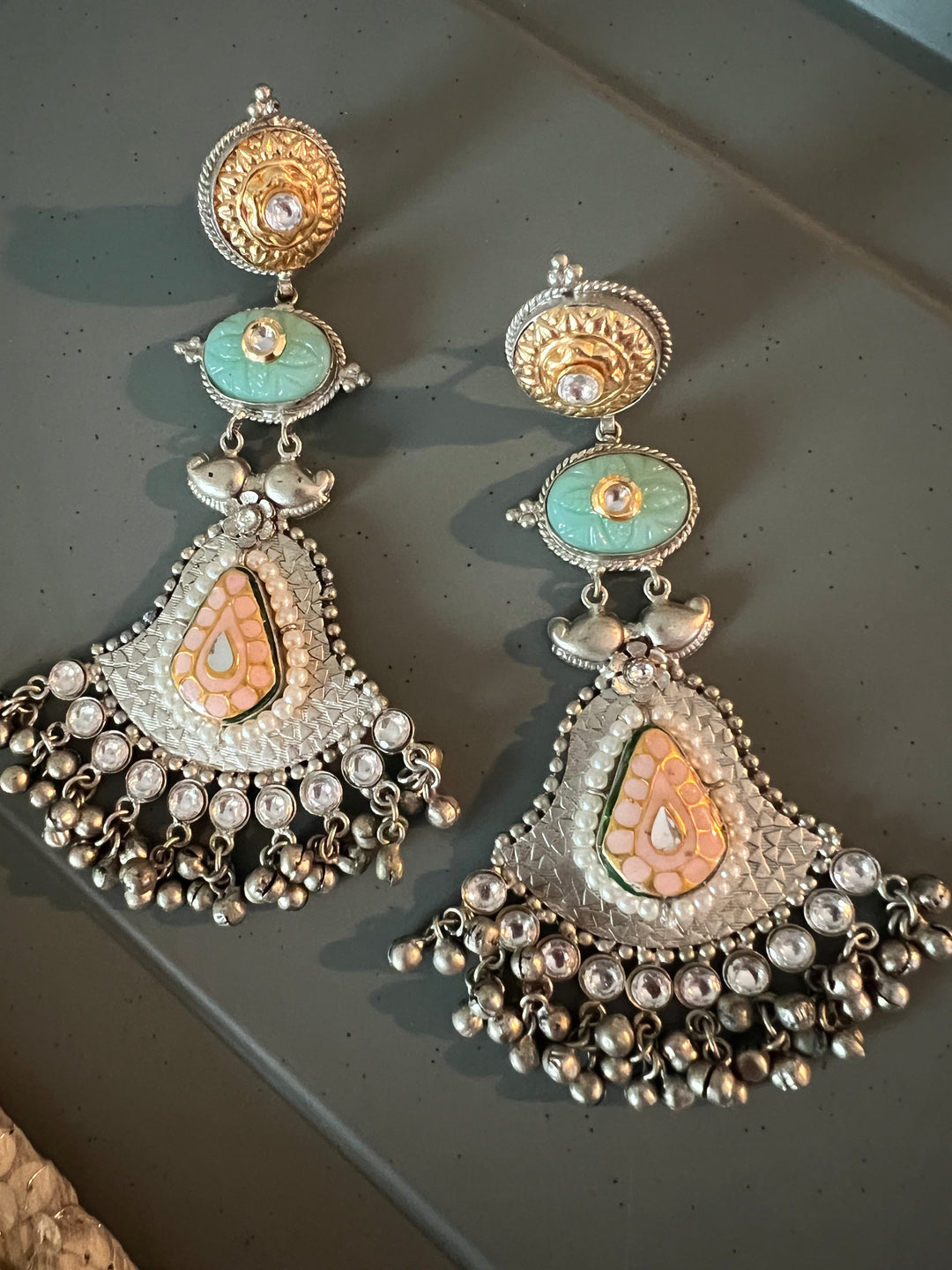 Statement Earrings with High-Quality Materials