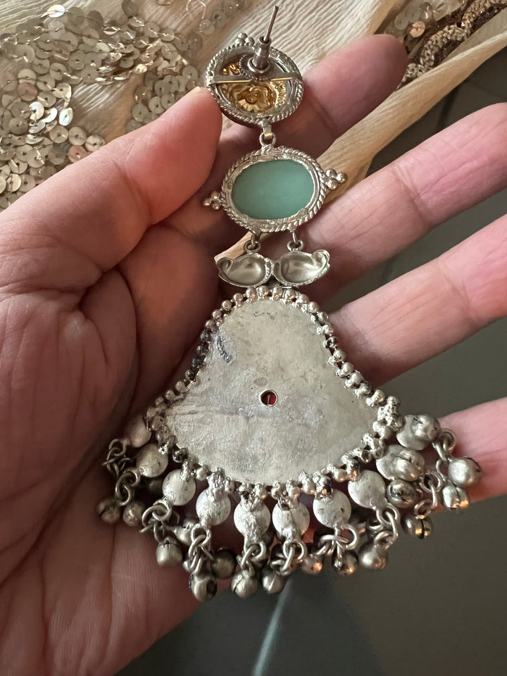 Statement Earrings with High-Quality Materials