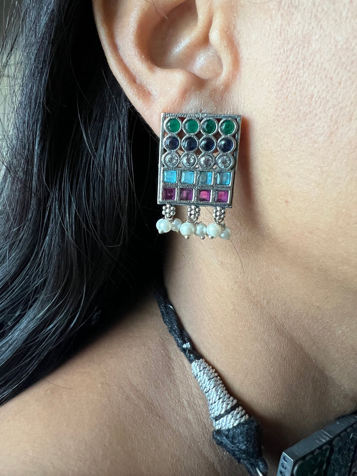 Vintage Tribal Choker with Studs