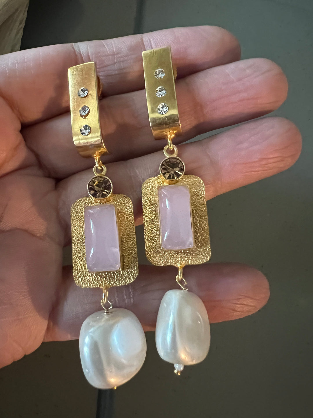 Statement Earrings with High-Quality Materials