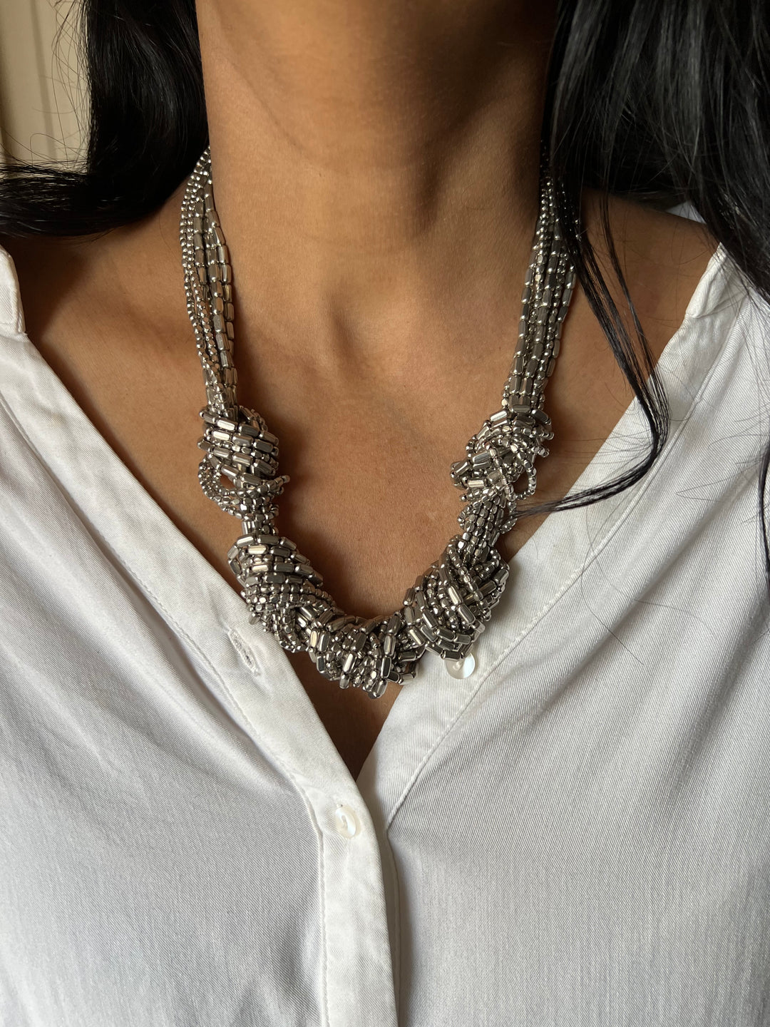 Knotty Beads Necklace