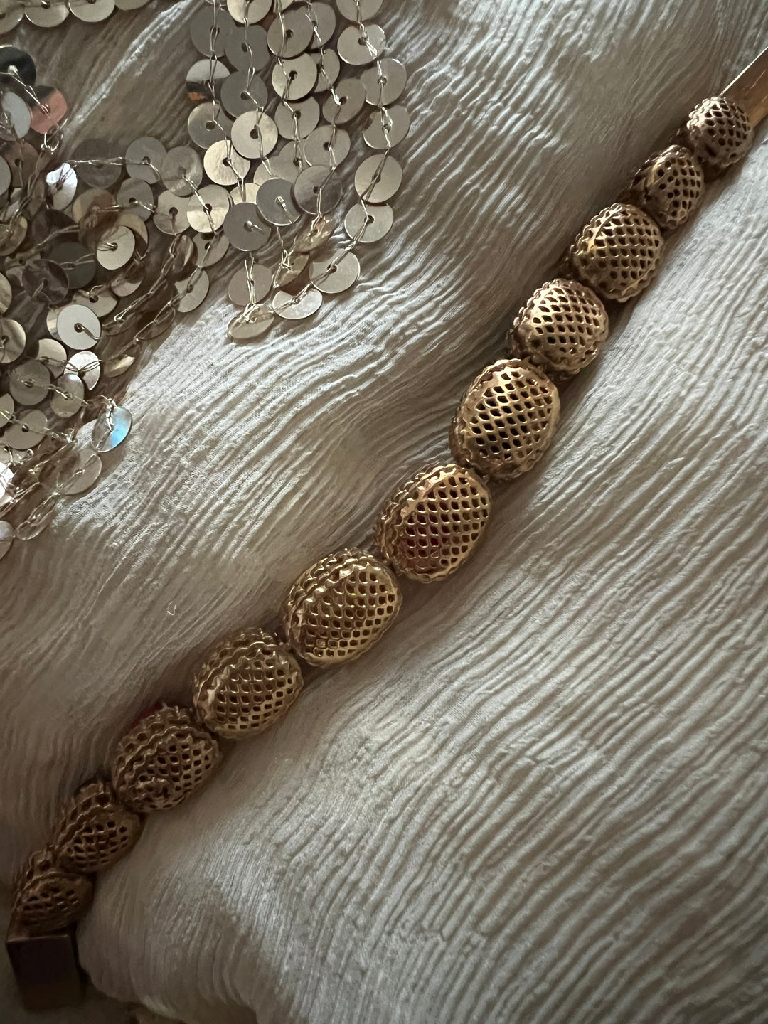 925 Silver Semi Prescious Bracelet | SHIVKA Statement Bracelet