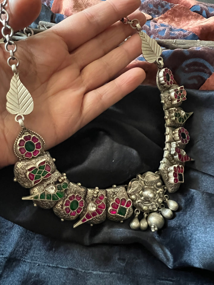 SHIVKA VINTAGE Pure 925 Silver Necklace