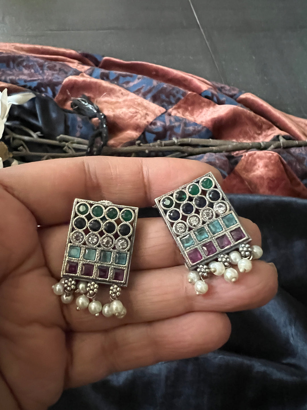 Vintage Tribal Choker with Studs