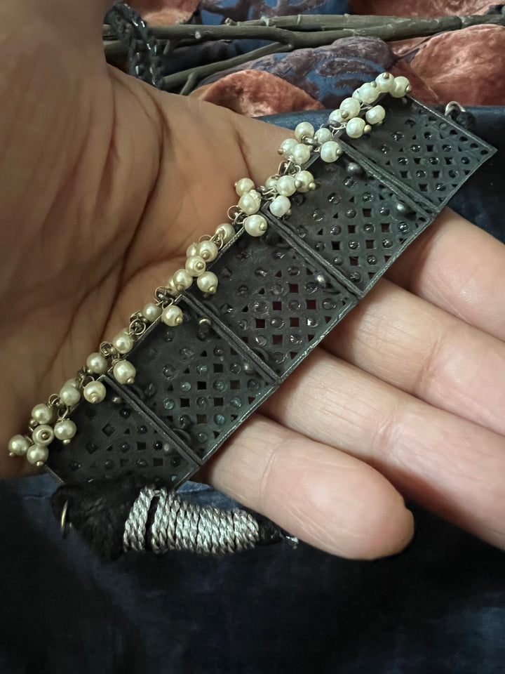 Vintage Tribal Choker with Studs