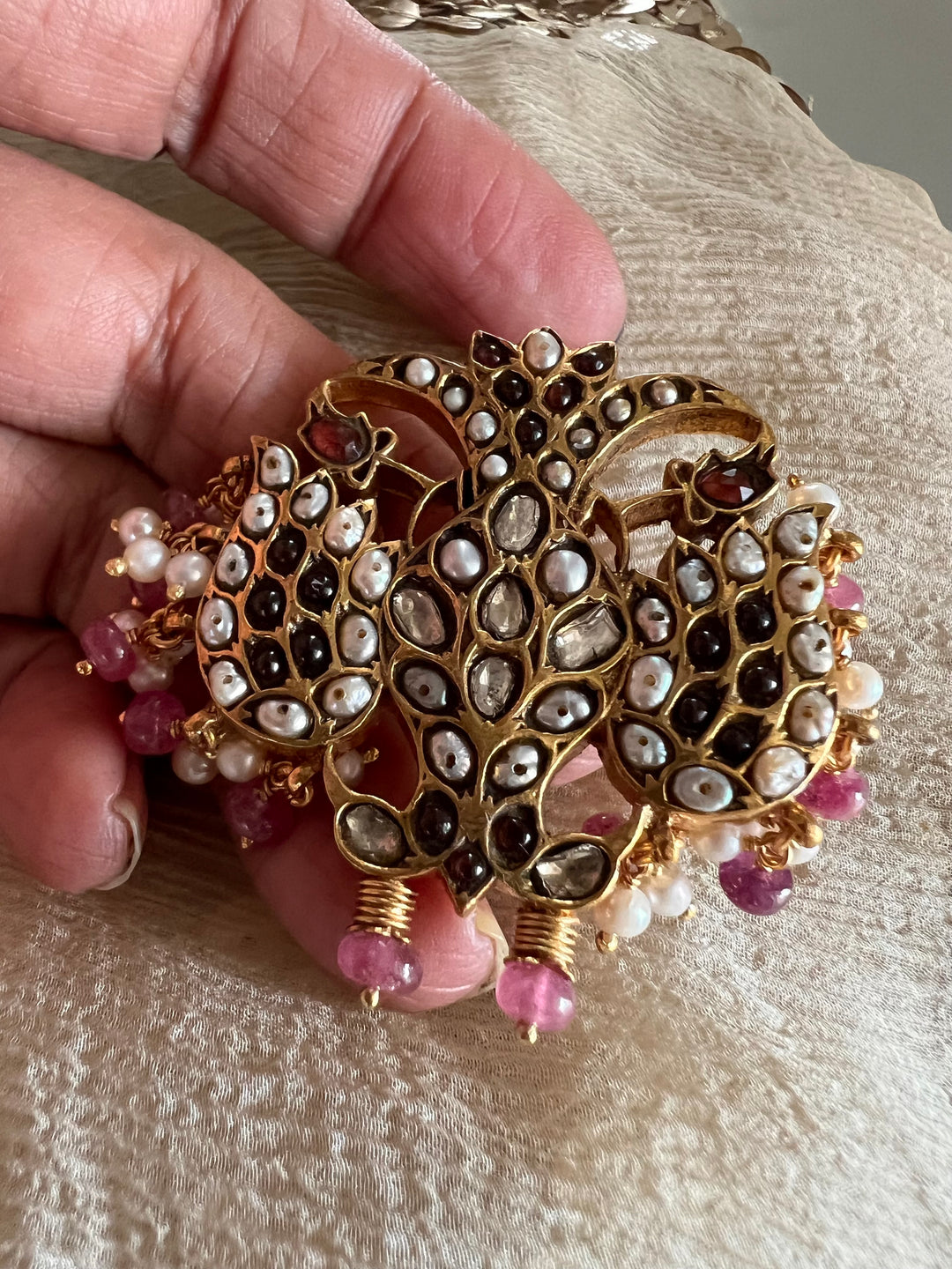 Handmade Vintage Victorian 925 Silver Ring