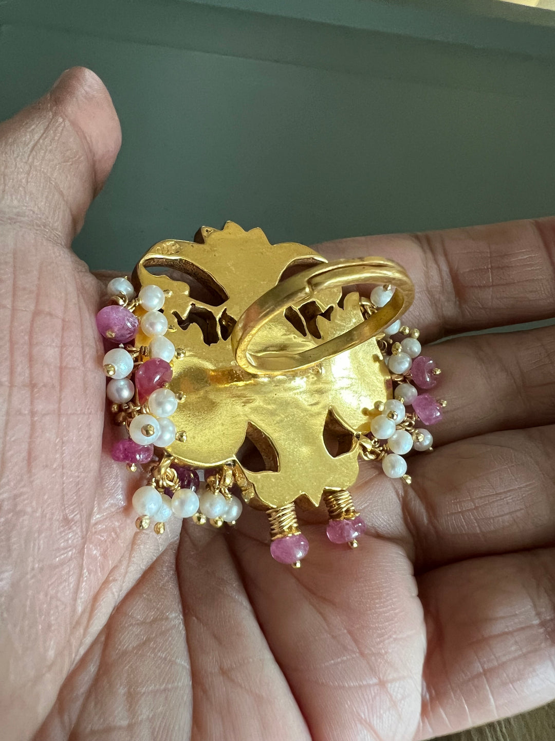 Handmade Vintage Victorian 925 Silver Ring